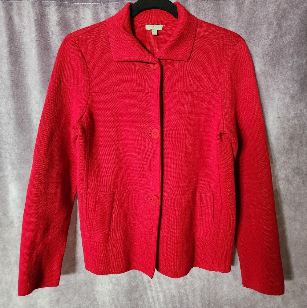 Talbots Petites Women Red Sweater. Size: SP